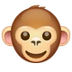 Monkey Face emoji, WhatsApp design