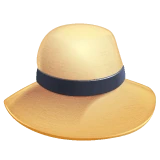 Woman’s Hat emoji on WhatsApp