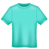 T-shirt emoji on WhatsApp