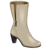 Woman’s Boot emoji on WhatsApp