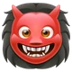 Ogre emoji, WhatsApp design