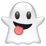 Ghost emoji, WhatsApp design