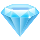 Gem Stone emoji on WhatsApp