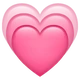 Growing Heart emoji, WhatsApp design
