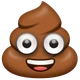 Pile of Poo emoji, WhatsApp design