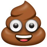 Pile of Poo emoji on WhatsApp