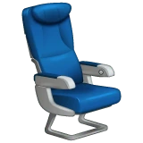 Seat emoji on WhatsApp