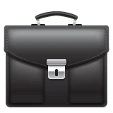 Briefcase emoji on WhatsApp