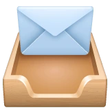 Incoming Envelope emoji on WhatsApp