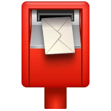 Postbox emoji on WhatsApp