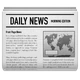 Newspaper emoji, WhatsApp design