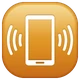 Vibration Mode emoji, WhatsApp design