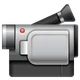 Video Camera emoji, WhatsApp design