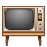 Television emoji on WhatsApp