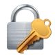 Locked with Key emoji, WhatsApp design