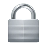Locked emoji, WhatsApp design