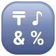 Input Symbols emoji, WhatsApp design
