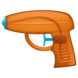 Water Pistol emoji on WhatsApp