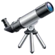 Telescope emoji, WhatsApp design