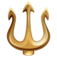 Trident Emblem emoji, WhatsApp design