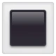 White Square Button emoji, WhatsApp design