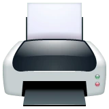 Printer emoji on WhatsApp