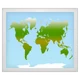 World Map emoji, WhatsApp design