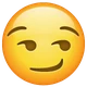 Smirking Face emoji, WhatsApp design