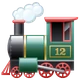Locomotive emoji, WhatsApp design