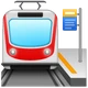 Station emoji, WhatsApp design