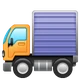 Delivery Truck emoji, WhatsApp design