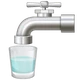 Potable Water emoji, WhatsApp design