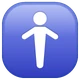 Men’s Room emoji, WhatsApp design