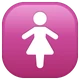Women’s Room emoji, WhatsApp design