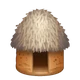 Hut emoji, WhatsApp design