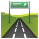 Motorway emoji, WhatsApp design
