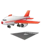 Airplane Arrival emoji, WhatsApp design