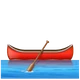 Canoe emoji, WhatsApp design
