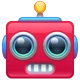 Robot emoji, WhatsApp design