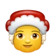 Mrs. Claus emoji, WhatsApp design