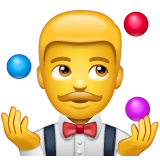 Person Juggling emoji on WhatsApp