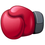 Boxing Glove emoji on WhatsApp