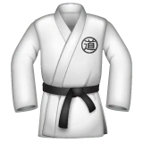 Martial Arts Uniform emoji on WhatsApp