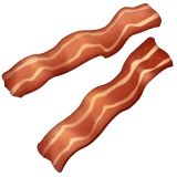 Bacon emoji on WhatsApp