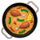 Shallow Pan of Food emoji, WhatsApp design