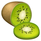 Kiwi Fruit emoji on WhatsApp