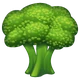 Broccoli emoji, WhatsApp design