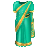 Sari emoji on WhatsApp