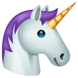 Unicorn emoji on WhatsApp