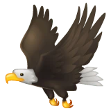 Eagle emoji on WhatsApp